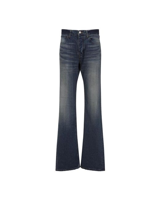 Balenciaga Boot-Cut Jeans in het Blue