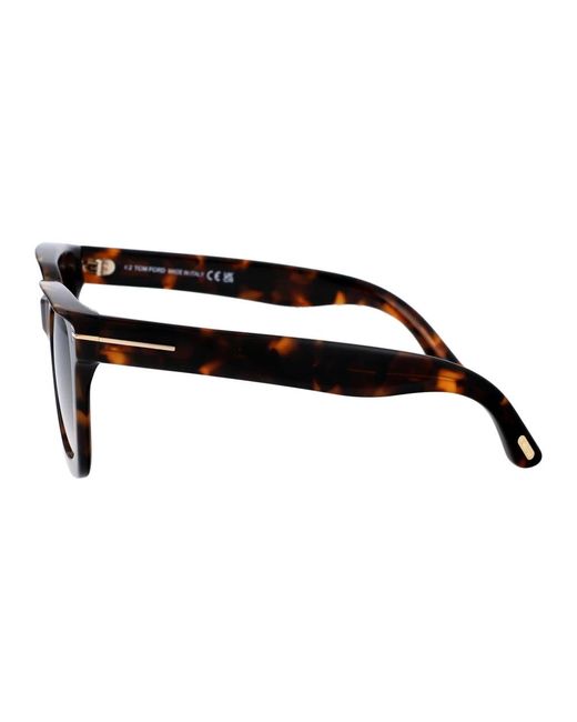 Tom Ford Brown Stylische sonnenbrille leigh-02