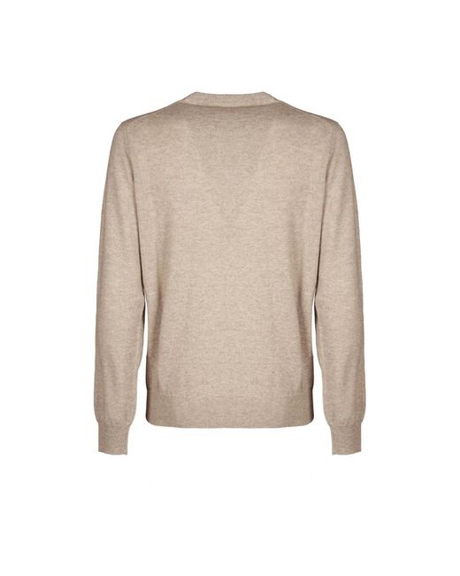 FILIPPO DE LAURENTIIS Round-Neck Knitwear in het Brown voor heren