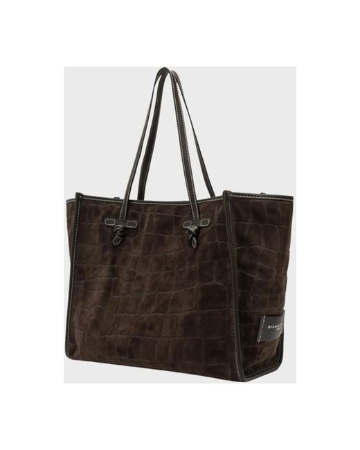 Gianni Chiarini Tote Bags in het Black