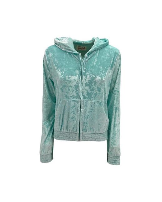 Sweatshirts & hoodies > zip-throughs Mc2 Saint Barth en coloris Green
