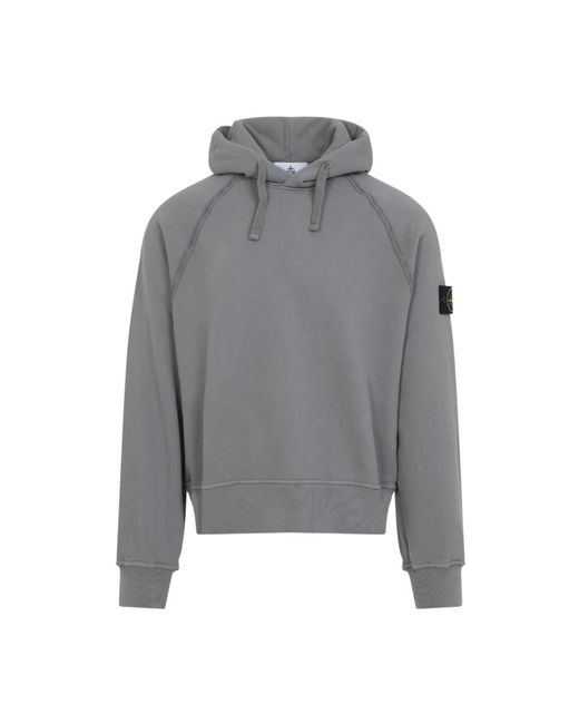Stone Island Grauer Sweatshirt Stilvolles Design Aw25 in Gray für Herren