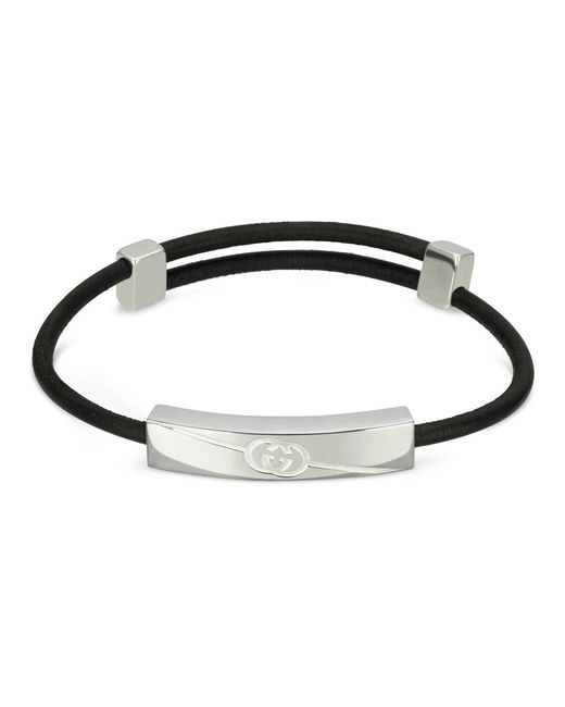 Bracelets Gucci de color Black