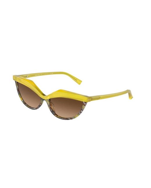 Alain Mikli Yellow Sunglasses