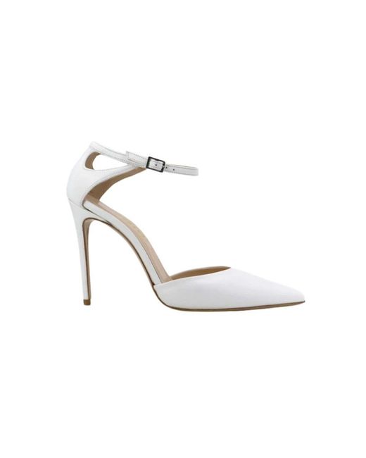 Gianmarco F. White Pumps
