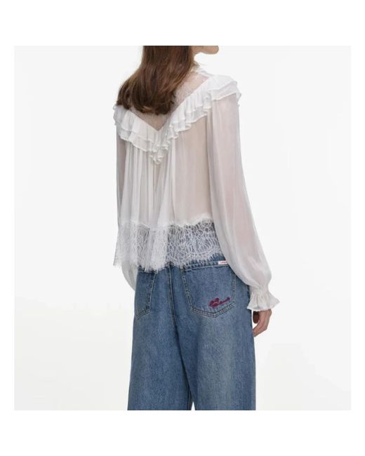 Self-Portrait Blue Blouses