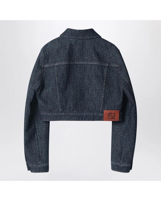 Fendi Blue Denim Jackets