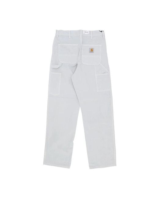 Carhartt Arbeitskleidung twill hose mit werkzeugtaschen in White für Herren