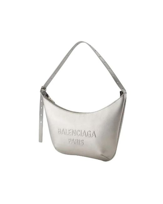 Balenciaga Gray Shoulder Bags