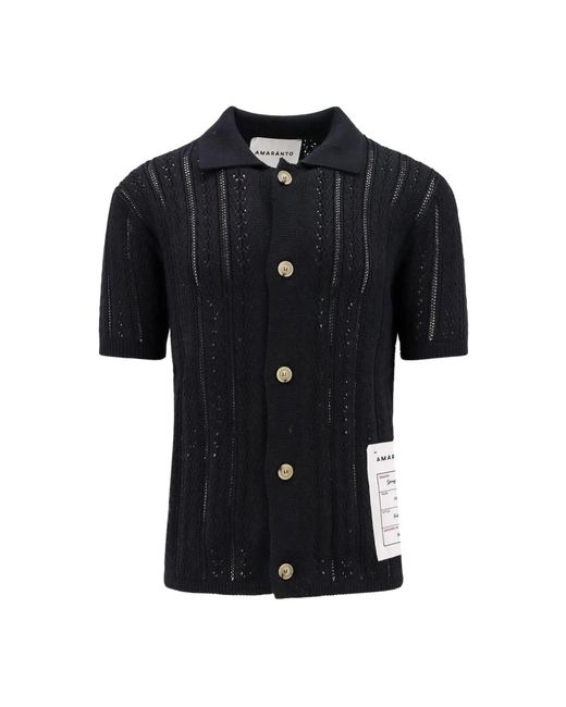 Knitwear > cardigans Amaranto pour homme en coloris Black