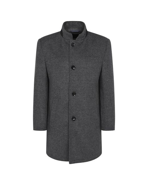 Bugatti Single-Breasted Coats in het Gray voor heren
