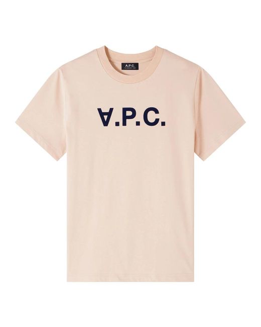T-Shirts A.P.C. de hombre de color Natural