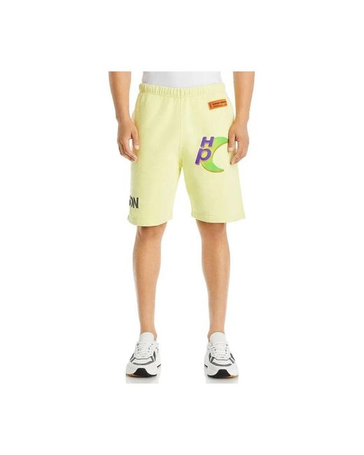 Casual Shorts di Heron Preston in Yellow da Uomo
