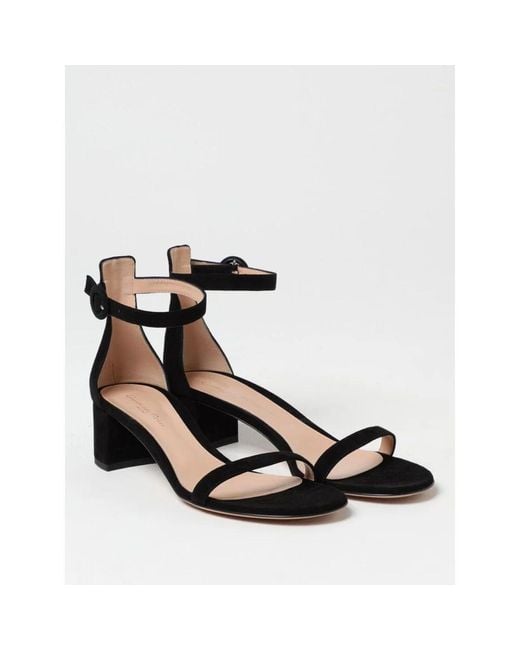 High Heel Sandals di Gianvito Rossi in Black