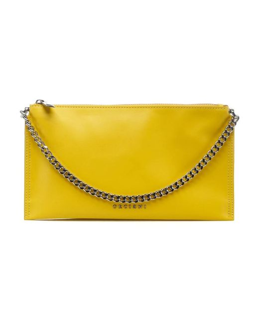 Orciani Yellow Clutches