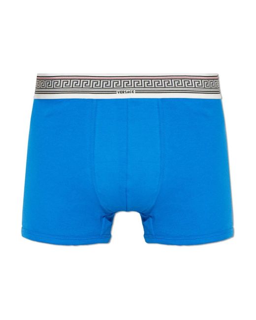 Bottoms Versace pour homme en coloris Blue