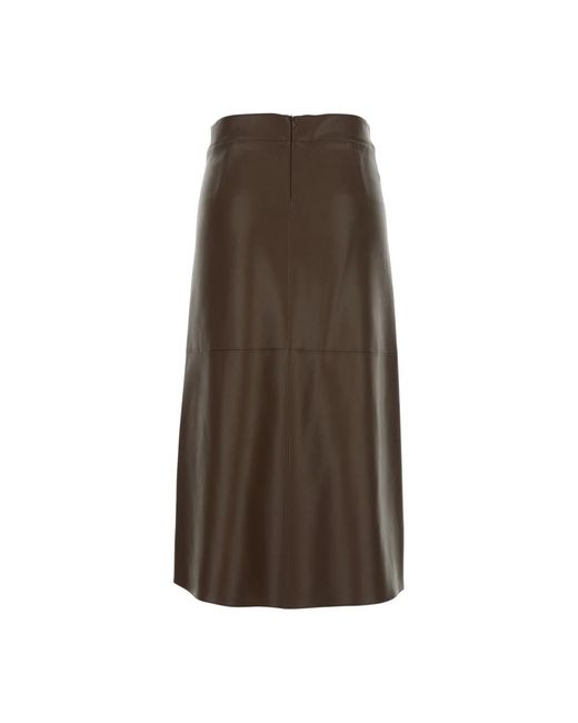 Max Mara Midi Skirts in het Brown