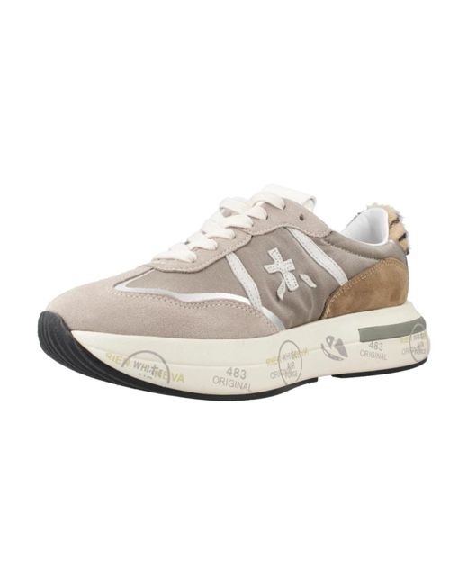 Premiata Gray Sneakers
