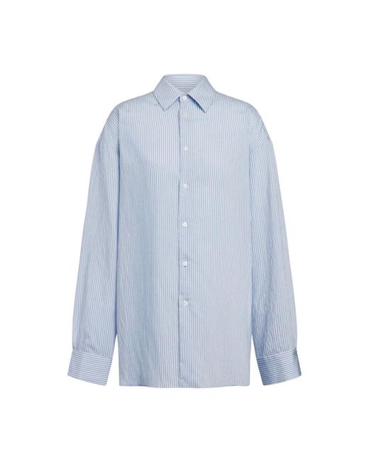 Dondup Loose Shirt in het Blue