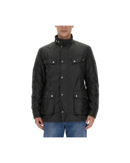 Barbour Black Light Jackets for men