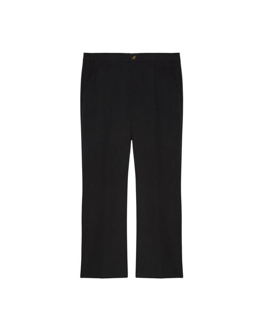 Elena Miro Black Cropped Trousers