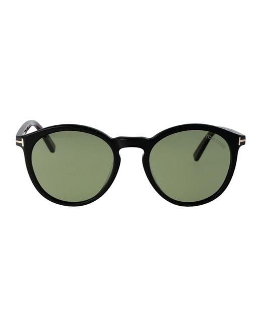 Tom Ford Stilvolle elton sonnenbrille für männer in Brown für Herren