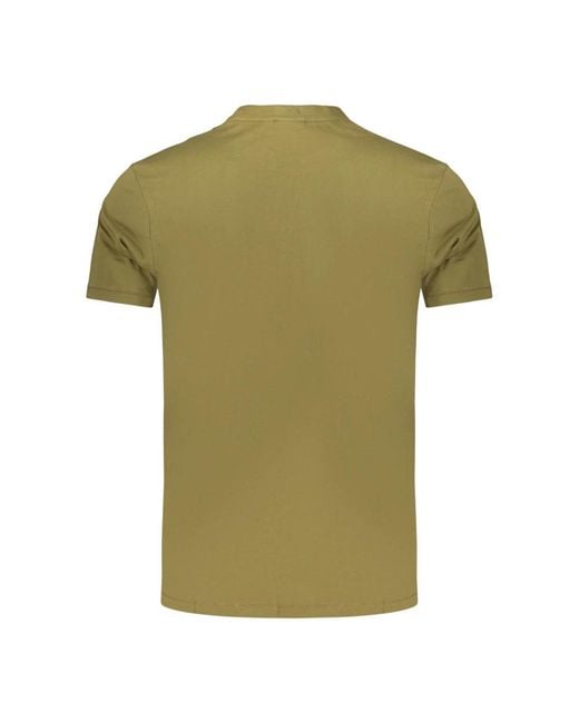 Napapijri Green T-Shirts for men