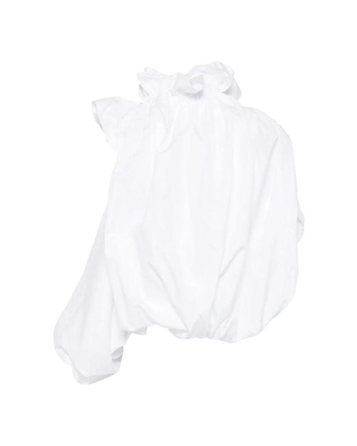 Comme des Garçons White Blouses