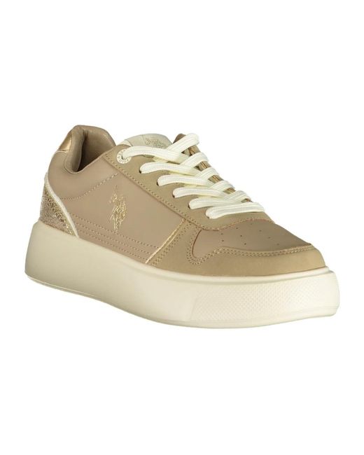 U.S. POLO ASSN. Natural Sneakers