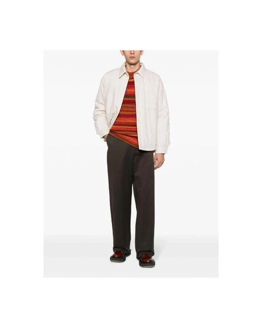 Burberry Brown Wide Trousers for men