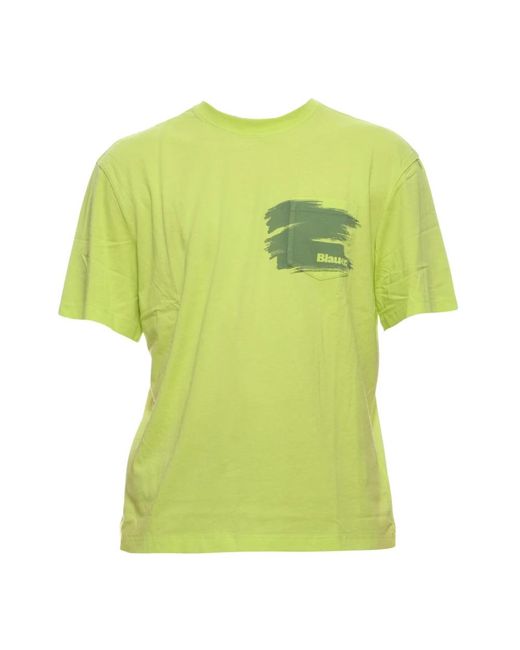 Blauer Green T-Shirts for men