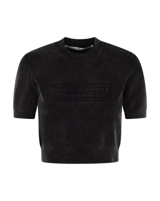 T-Shirts di Alexander Wang in Black
