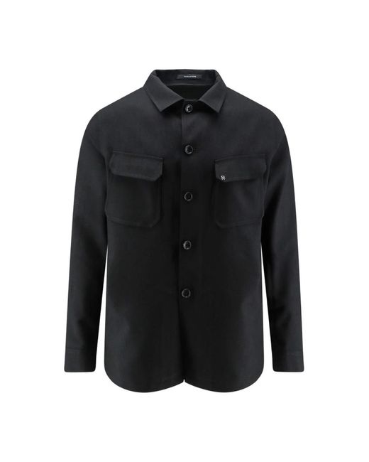 Tagliatore Black Casual Shirts for men