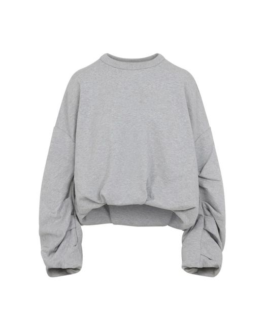 Dries Van Noten Gray Sweatshirts