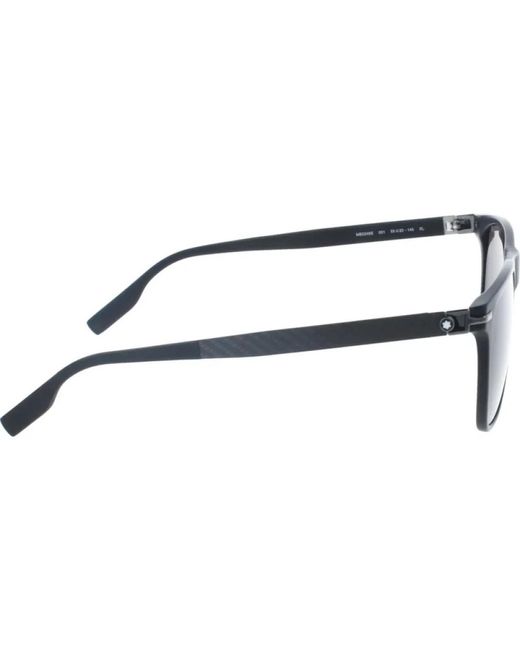 Montblanc Stylische sonnenbrille für ultimativen schutz in Gray für Herren