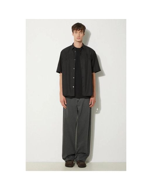 Undercover Shirt in het Black voor heren