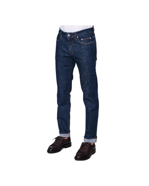 Siviglia Blue Slim-Fit Jeans for men