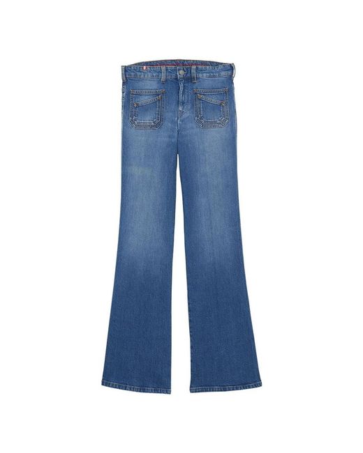 Jeans > boot-cut jeans Ines De La Fressange Paris en coloris Blue