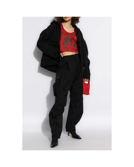 Zip-Throughs di DSquared² in Black