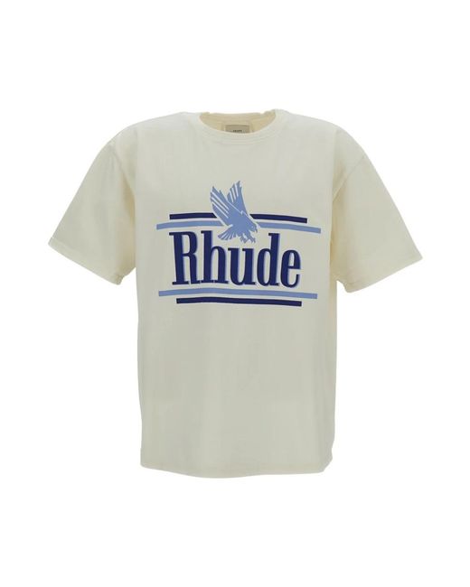 Rhude Gray T-Shirts for men