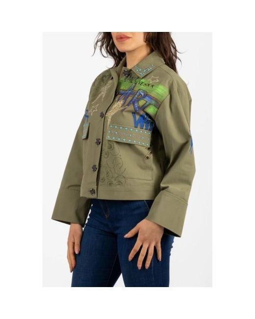 Nenette Green Light Jackets