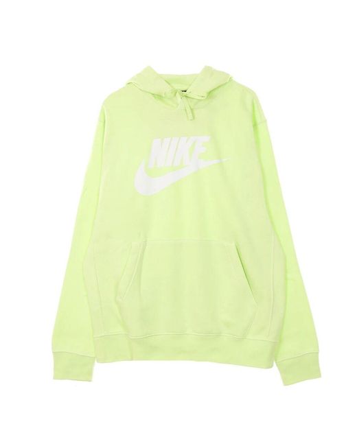 Nike Club Hoodie Pullover Langarm-Sweatshirt in Yellow für Herren