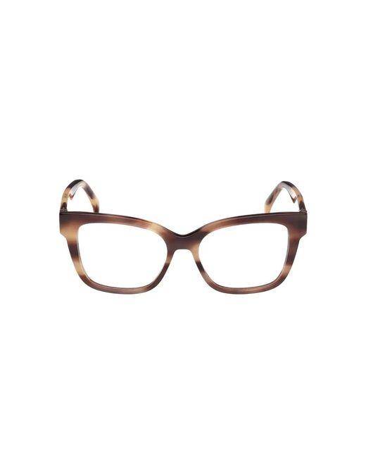 Max Mara Metallic Glasses