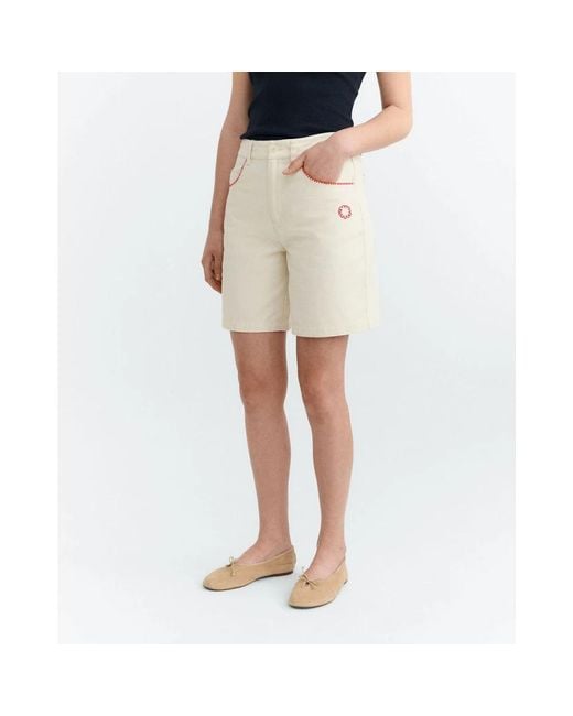 Thinking Mu Luisa Shorts in het Blue