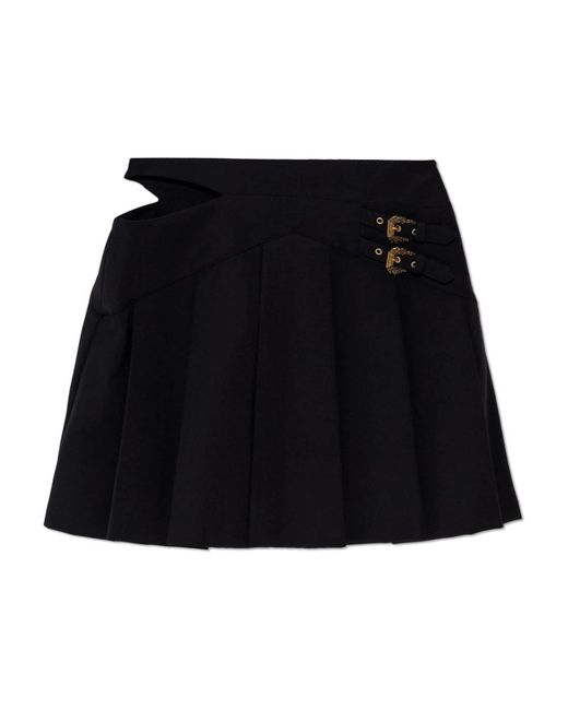 Versace Jeans Couture Black Short Skirts