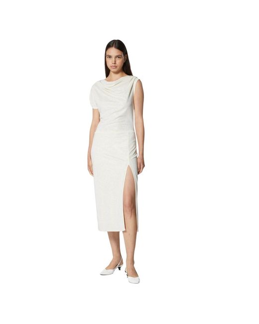Silvian Heach Midi Dresses in het White