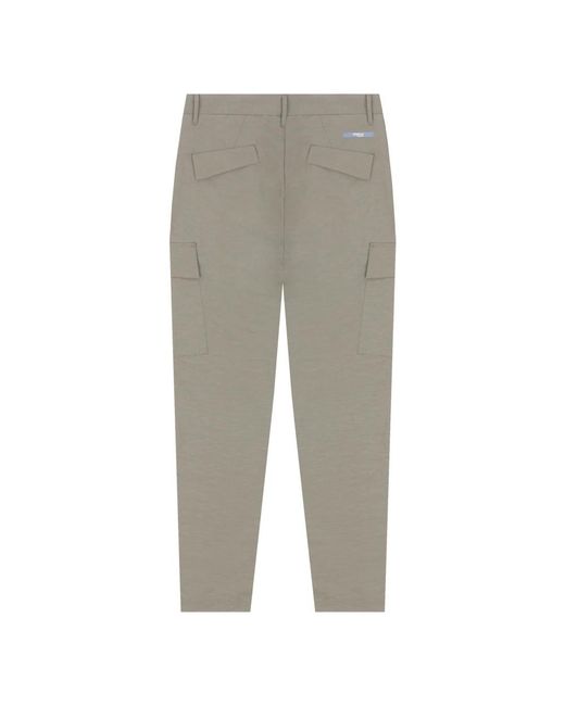 Straight Trousers People Of Shibuya pour homme en coloris Gray