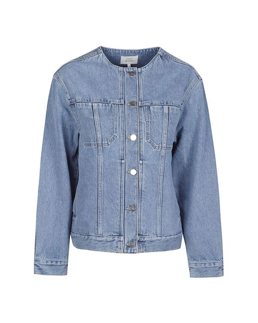 Loulou de Saison Blue Denim Jackets