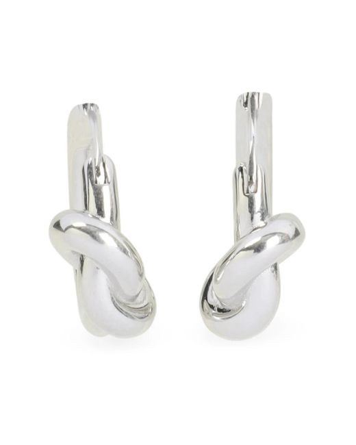 Earrings Céline de color Metallic