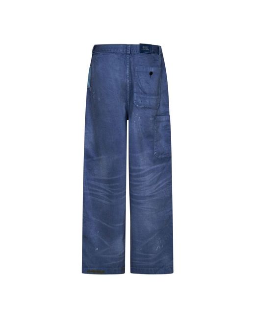 Polo Ralph Lauren Blue Wide Trousers for men